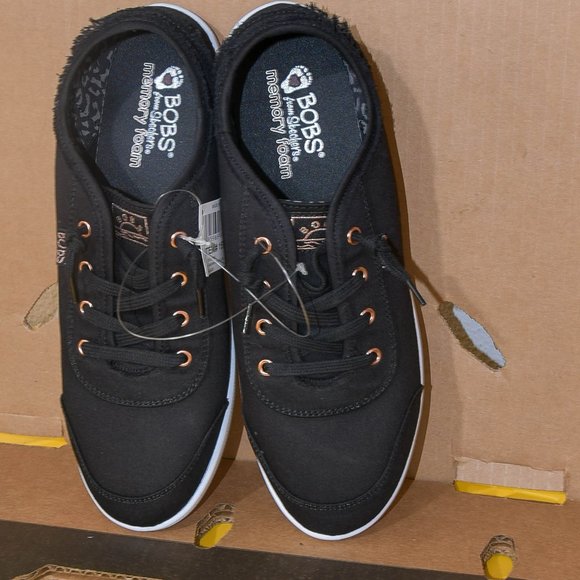Skechers BOBS B Cute Slip-On Sneaker Black‎ - Picture 2 of 6